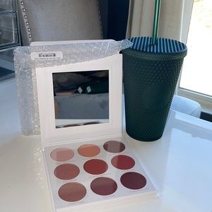 Starbucks cup with The baby Palette